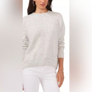 Vince Camuto Women's Cozy Crewneck Long-Sleeve Extend-Shoulder Sweater
